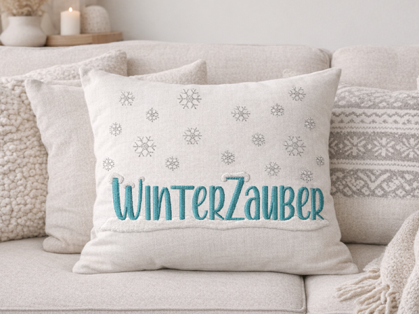 Winterzauber - Vollstick Stickdatei